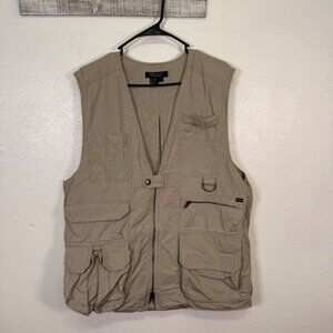5.11 Tactical Series Vest Mens Large Tan Hunting Conceal Heavy Canvas 80001